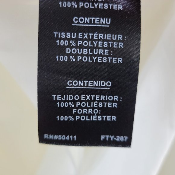 KENSIE crepe blouson jacket Sz S - Picture 11 of 12